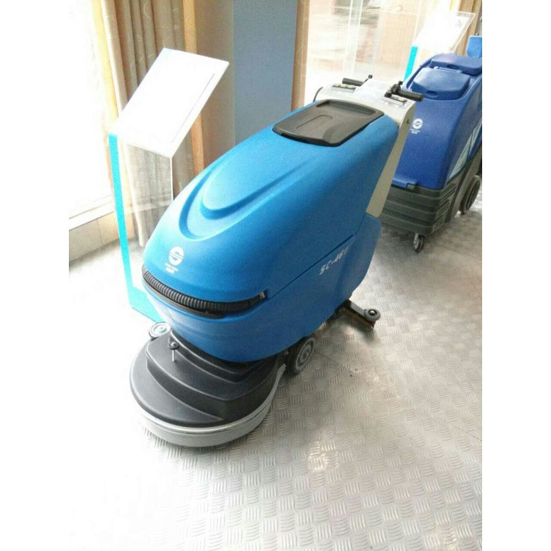 正品洗地機(jī) 手推地面保潔清洗機(jī)器461電瓶洗地吸干設(shè)備清潔工具