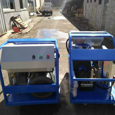 【德兆潔清潔設備】高壓水清洗機 適用于環保水噴砂除漆除銹、混凝土金屬表面拉毛、管道清洗等圖片_高清圖_細節圖